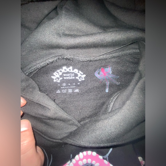 Men’s Sp5der hoodie 
100% cotton
Medium fits like large 
Brand new worn once - Picture 2 of 3